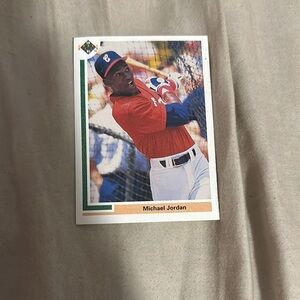 Michael Jordan Baseball Trading Card